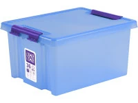 Ящик пластиковый 500х390х255 мм с крышкой на клипсах Rox Box HOME 36 высокое качество товара