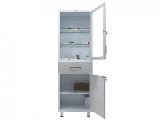 Медицинский шкаф HILFE 1750x600x400мм МД 1 ШМ-SSD в наличии